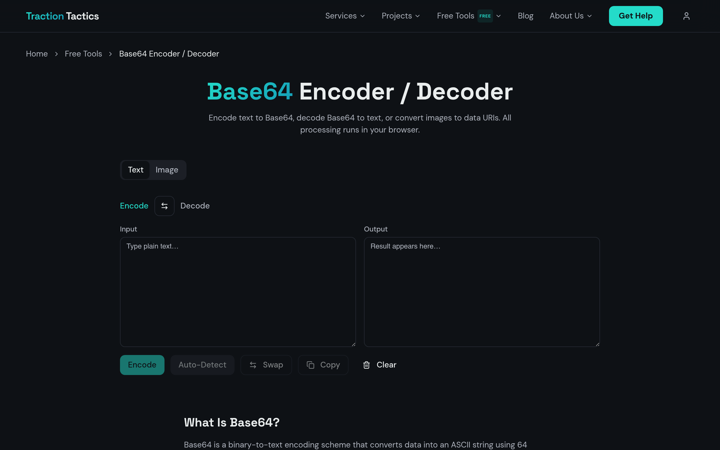 Base64 Encoder / Decoder