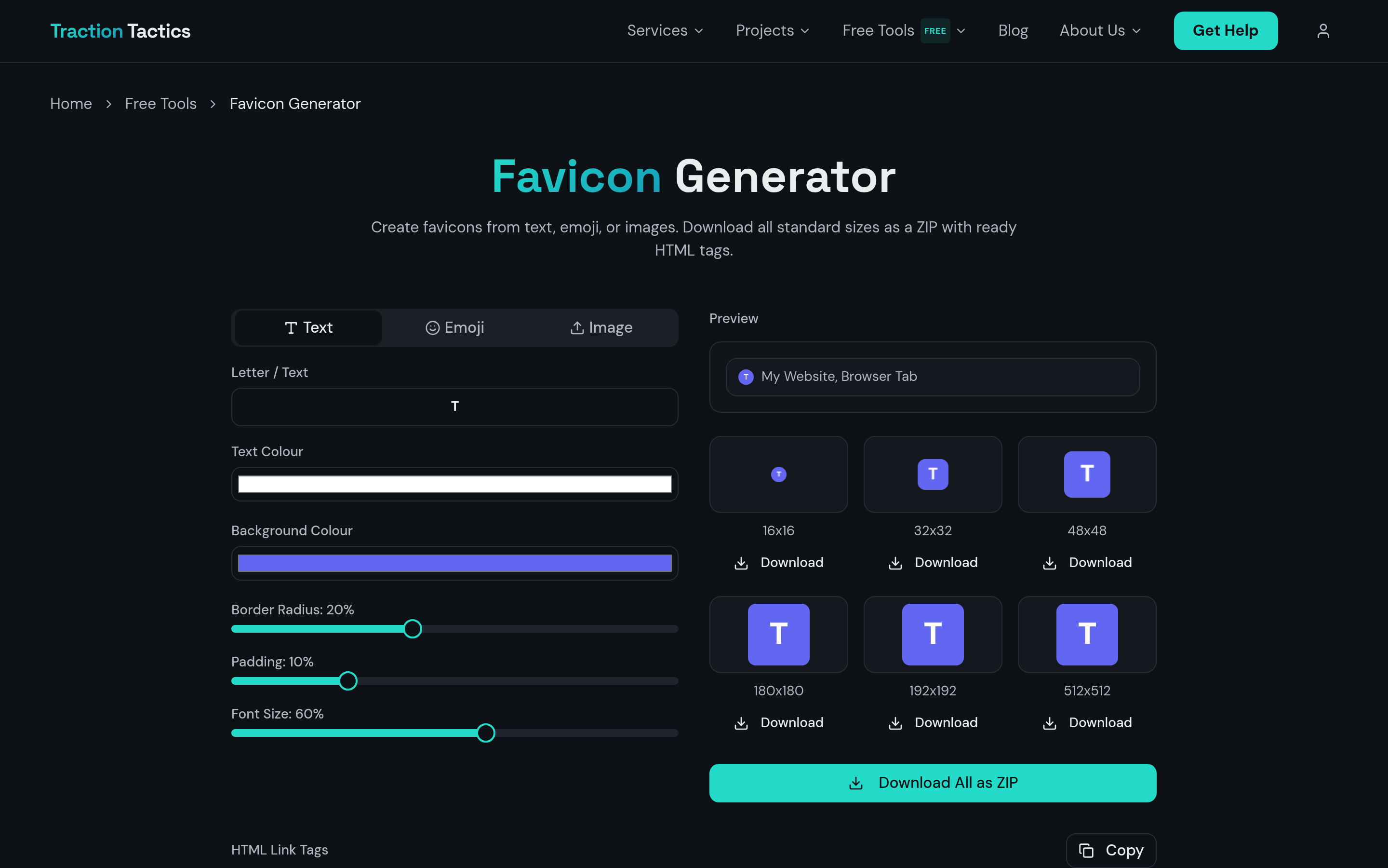 Favicon Generator